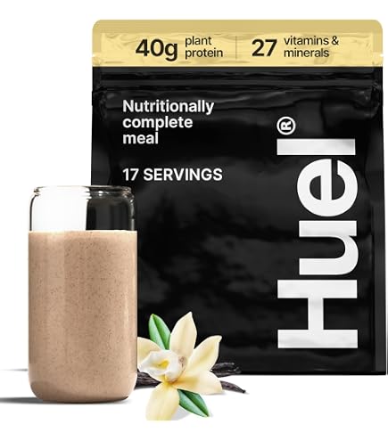 Amazon.com: Huel Black Edition - Nutritionally Complete 100% Vegan